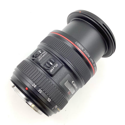 【全額返金保証】【最速発送】Canon EF24-70mm F4L IS USM 超美品 動作確認済