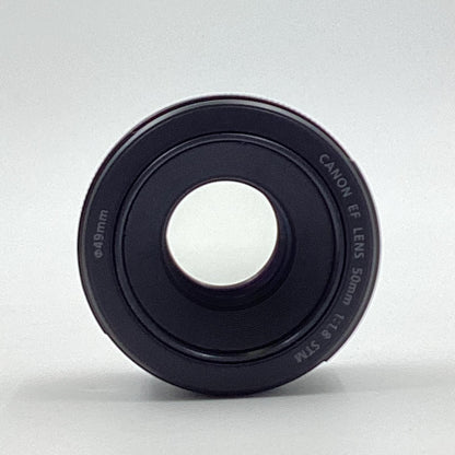 【全額返金保証】【最速発送】Canon EF50mm F1.8 STM 超美品 動作確認済