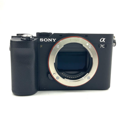 【全額返金保証】【最速発送】Sony デジタル一眼 α7C ILCE-7C ボディ ブラック 動作確認済