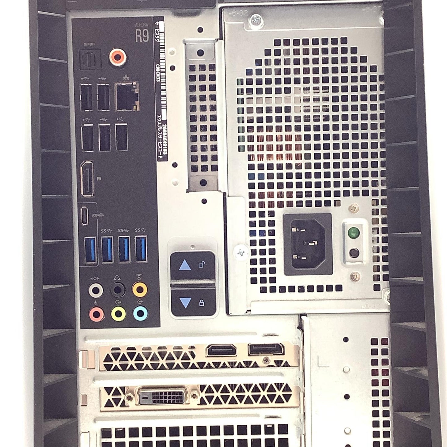 【全額返金保証】【最速発送】DELL AlienWare  Aurora R9 Intel Core i7-9800 16GB HDD 2TB NVIDIA GeForce RTX 2060 SUPER 動作確認済