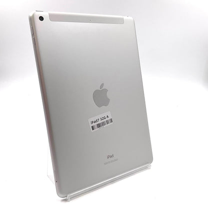 【全額返金保証】【最速発送】Apple iPad iPad 10.2インチ 第7世代 32GB シルバー WiFi+Cellular au 白ロム 美品 動作確認済