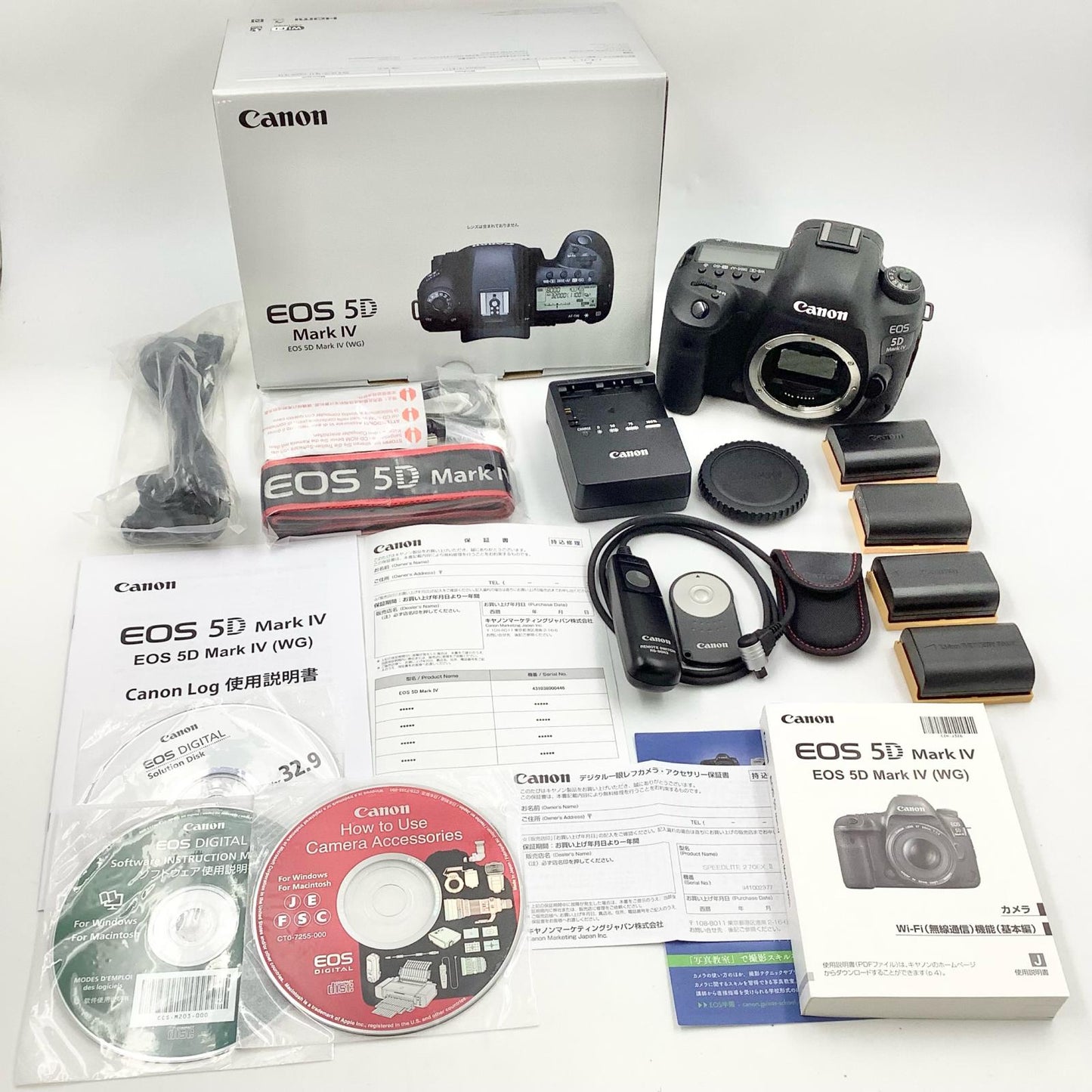 【全額返金保証】【最速発送】Canon デジタル一眼 EOS 5D Mark IV ブラック 美品 動作確認済