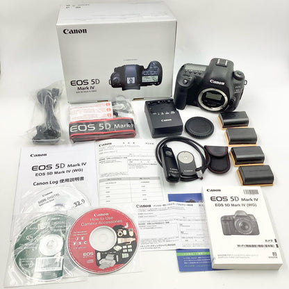 【全額返金保証】【最速発送】Canon デジタル一眼 EOS 5D Mark IV ブラック 美品 動作確認済