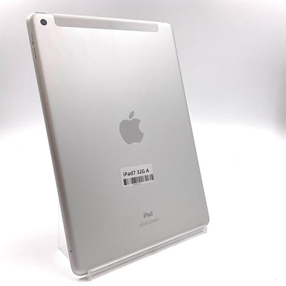 【全額返金保証】【最速発送】Apple iPad iPad 10.2インチ 第7世代 32GB シルバー WiFi+Cellular au 白ロム 動作確認済