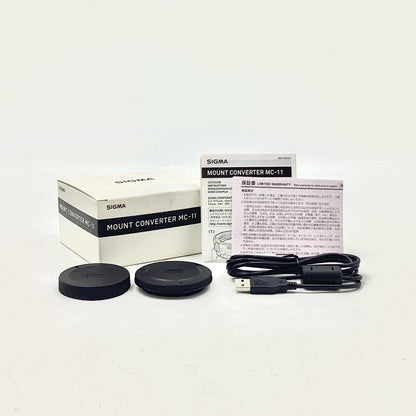 【全額返金保証】【最速発送】SIGMA MOUNT CONVERTER MC-11 CANON EF-E ソニー用 美品 動作確認済