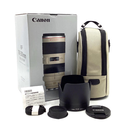 【全額返金保証】【最速発送】Canon EF70-200mm F2.8L IS II USM 美品 動作確認済