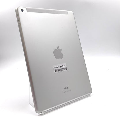 【全額返金保証】【最速発送】Apple iPad iPad 10.2インチ 第7世代 32GB シルバー WiFi+Cellular au 白ロム 動作確認済