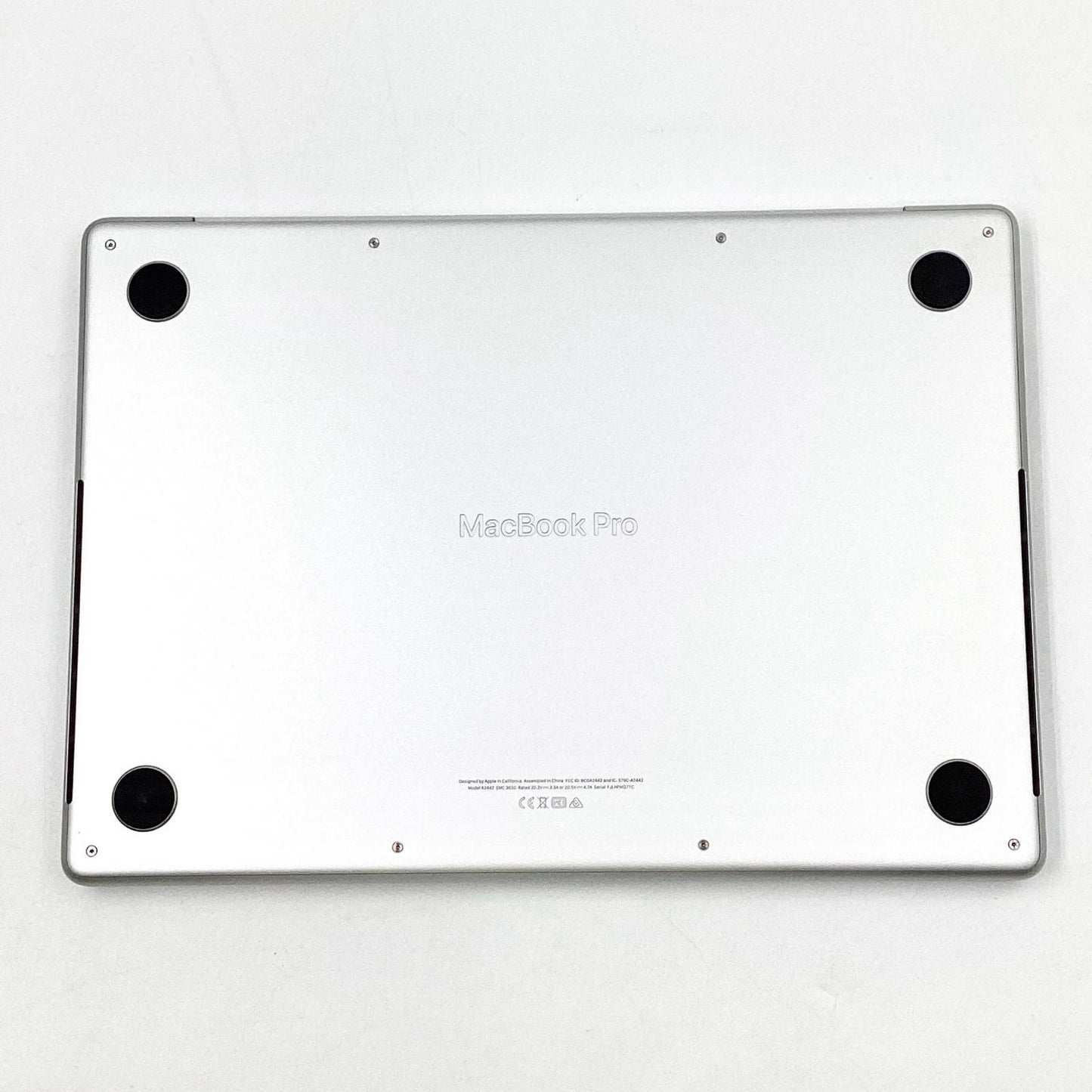 【全額返金保証】【最速発送】Apple MacBook Pro 14インチ 2021 Apple M1 Pro 16GB SSD 512GB シルバー 89% 動作確認済
