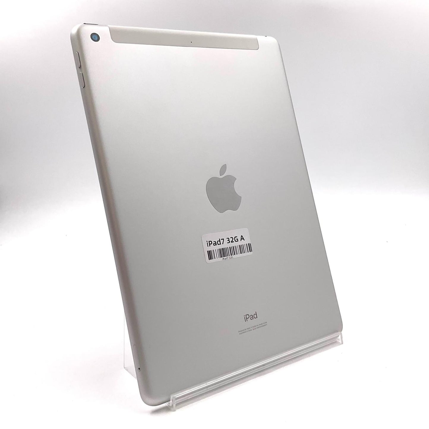 【全額返金保証】【最速発送】Apple iPad iPad 10.2インチ 第7世代 32GB シルバー WiFi+Cellular au 白ロム 美品 動作確認済