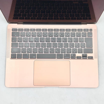 【全額返金保証】【最速発送】Apple MacBook Air 13.3インチ 2020 Apple M1 16GB SSD 256GB ゴールド 100% 動作確認済