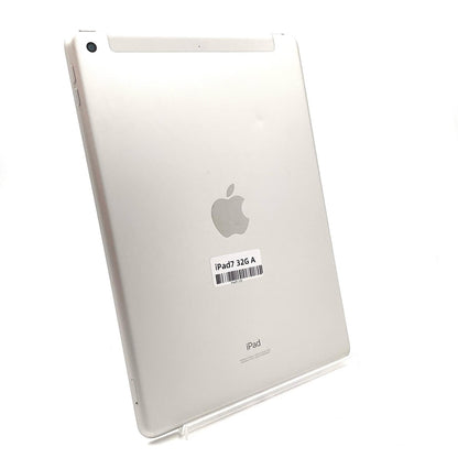 【全額返金保証】【最速発送】Apple iPad iPad 10.2インチ 第7世代 32GB シルバー WiFi+Cellular au 白ロム 動作確認済