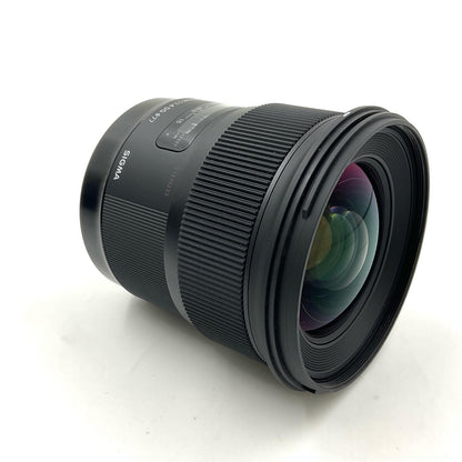 【全額返金保証】【最速発送】SIGMA 24mm F1.4 DG HSM [キヤノン用] 動作確認済