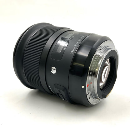 【全額返金保証】【最速発送】SIGMA 24mm F1.4 DG HSM [キヤノン用] 動作確認済