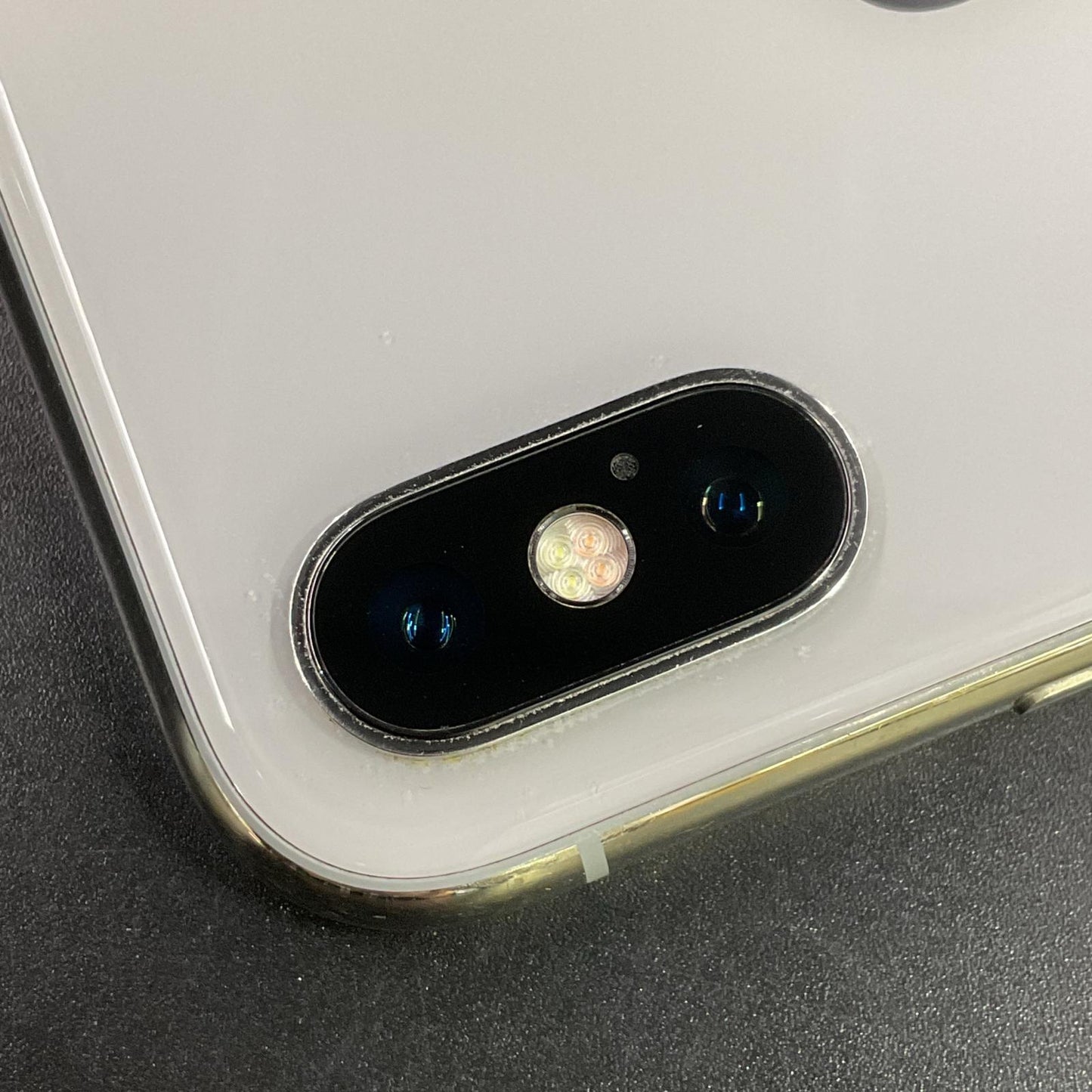 【最速発送】Apple iPhone iPhone X 256GB シルバー SIMフリー【難有】 100%