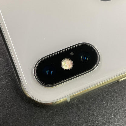 【最速発送】Apple iPhone iPhone X 256GB シルバー SIMフリー【難有】 100%