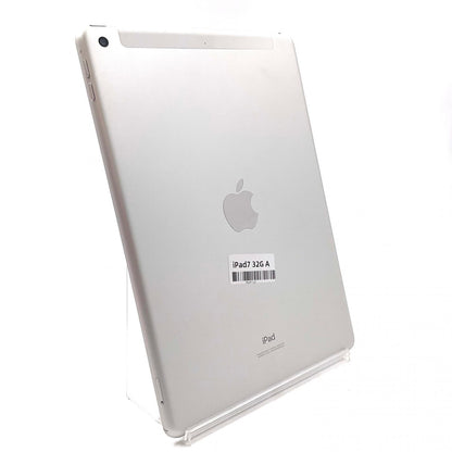 【全額返金保証】【最速発送】Apple iPad iPad 10.2インチ 第7世代 32GB シルバー WiFi+Cellular au 白ロム 動作確認済