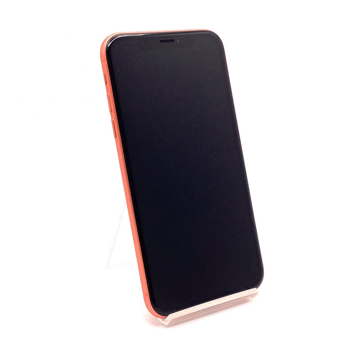 【全額返金保証】【最速発送】Apple iPhone iPhone XR 128GB コーラル au 白ロム 動作確認済 87%
