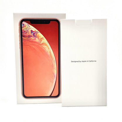 【全額返金保証】【最速発送】Apple iPhone iPhone XR 128GB コーラル au 白ロム 動作確認済 87%
