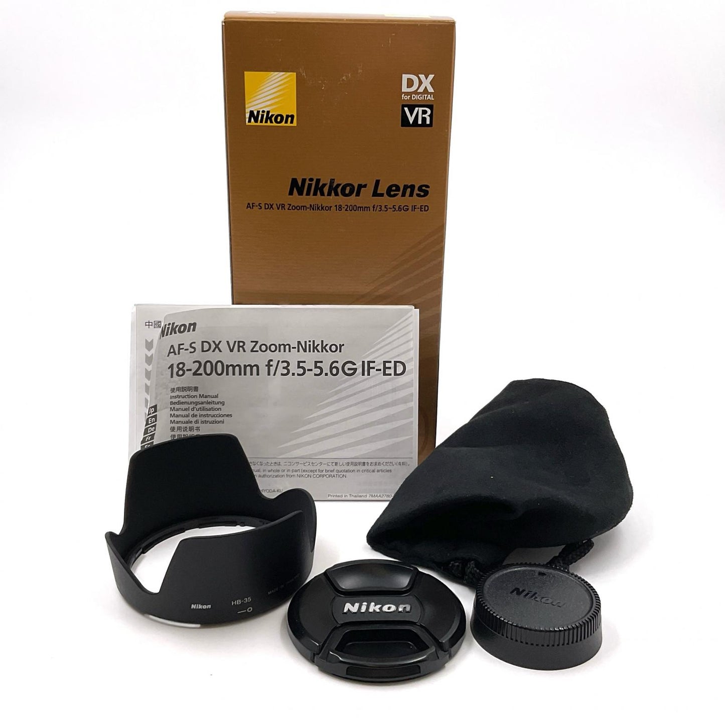 【全額返金保証】【最速発送】Nikon AF-S DX VR Zoom-Nikkor 18-200mm f/3.5-5.6G IF-ED 動作確認済