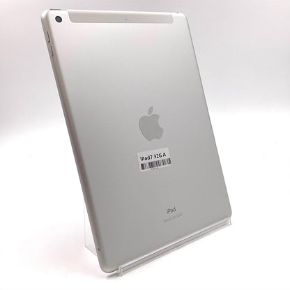 【全額返金保証】【最速発送】Apple iPad iPad 10.2インチ 第7世代 32GB シルバー WiFi+Cellular au 白ロム 動作確認済