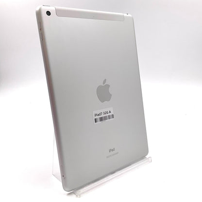 【全額返金保証】【最速発送】Apple iPad iPad 10.2インチ 第7世代 32GB シルバー WiFi+Cellular au 白ロム 動作確認済