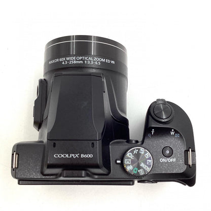 【全額返金保証】【最速発送】Nikon コンパクトデジタルカメラ COOLPIX B600 美品 動作確認済