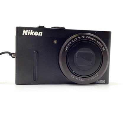 【全額返金保証】【最速発送】Nikon コンパクトデジタルカメラ COOLPIX P300 ブラック 動作確認済