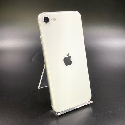 【全額返金保証】【最速発送】Apple iPhone iPhone SE（第2世代） 128GB ホワイト SIMフリー 動作確認済 100%