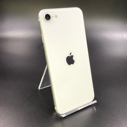【最速発送】Apple iPhone iPhone SE（第2世代） 256GB  au 白ロム【難有】 73%