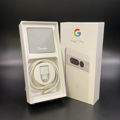 【全額返金保証】【最速発送】Google Pixel 7 Pro 128GB Snow SIMフリー pixel 7 Pro 動作確認済