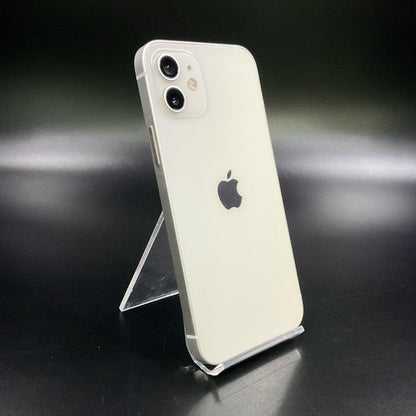 【全額返金保証】【最速発送】Apple iPhone iPhone 12 64GB ホワイト au 白ロム 動作確認済 76%