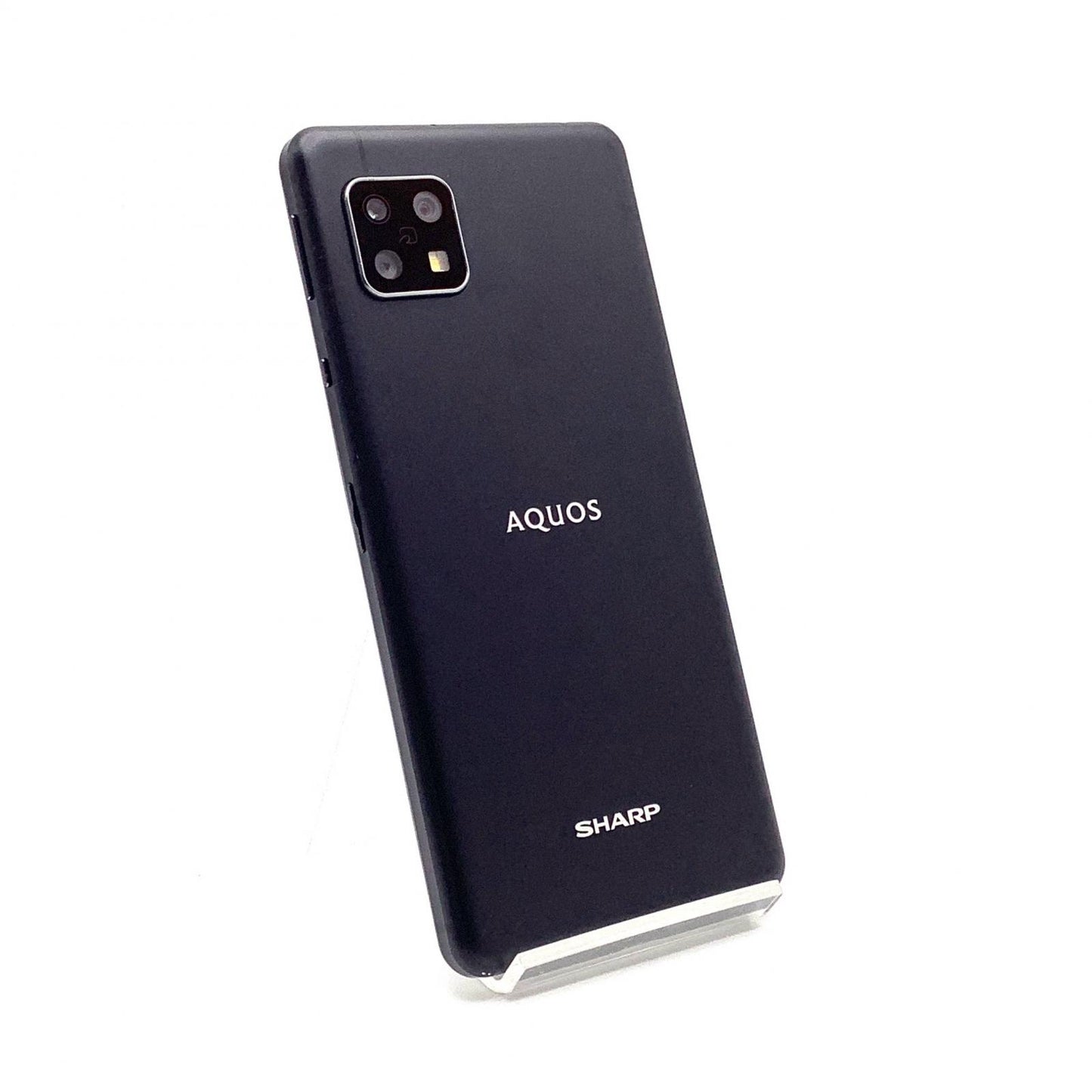 【全額返金保証】【最速発送】SHARP AQUOS sense 5G 64GB ブラック 楽天モバイル SH-M17 白ロム 動作確認済