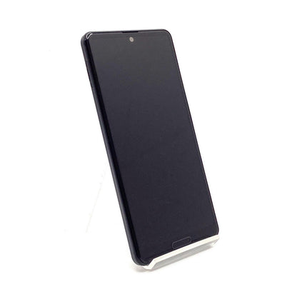 【全額返金保証】【最速発送】SHARP AQUOS sense 5G 64GB ブラック 楽天モバイル SH-M17 白ロム 動作確認済