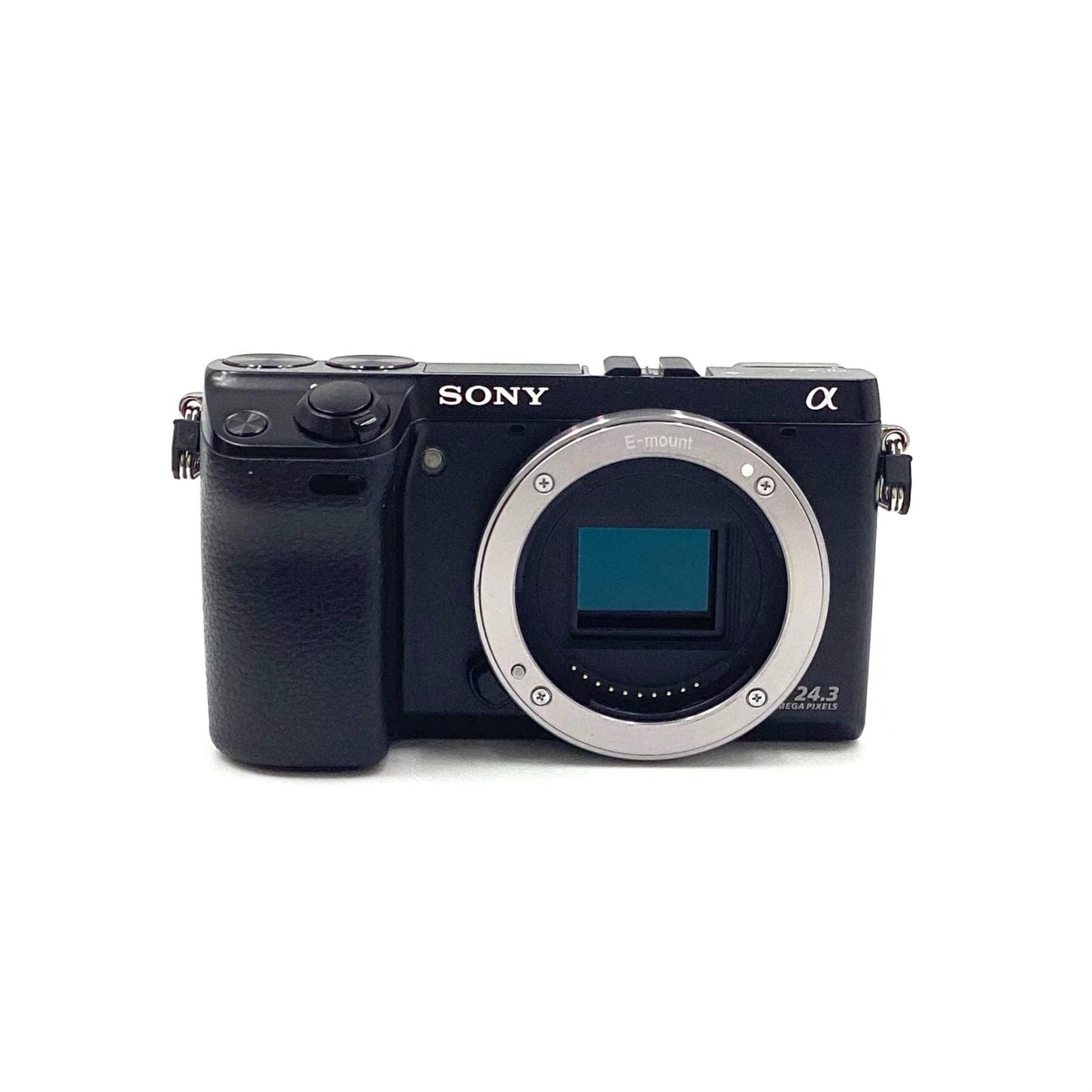 【全額返金保証】【最速発送】Sony デジタル一眼 α NEX-7 ボディ ブラック 美品 動作確認済