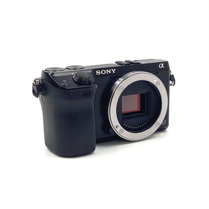 【全額返金保証】【最速発送】Sony デジタル一眼 α NEX-7 ボディ ブラック 美品 動作確認済
