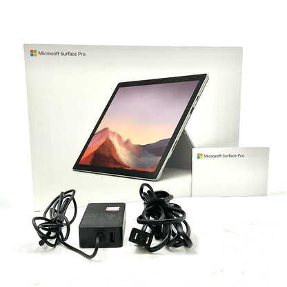 【全額返金保証】【最速発送】Microsoft Surface Pro7 1866 Intel(R) Core(TM) i5-1035G4 CPU @ 1.10GHz  8GB M.2 SSD 128GB 84.6% 動作確認済