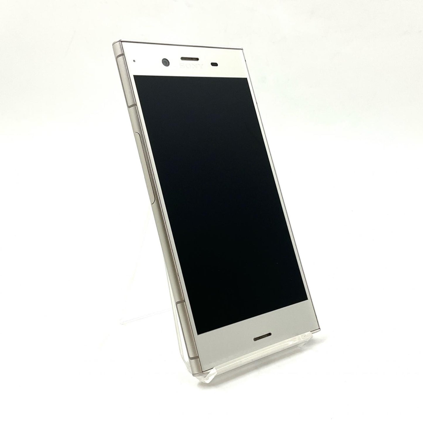 【全額返金保証】【最速発送】Sony Xperia  XZ1 64GB Warm Silver docomo SO-01K 白ロム 動作確認済