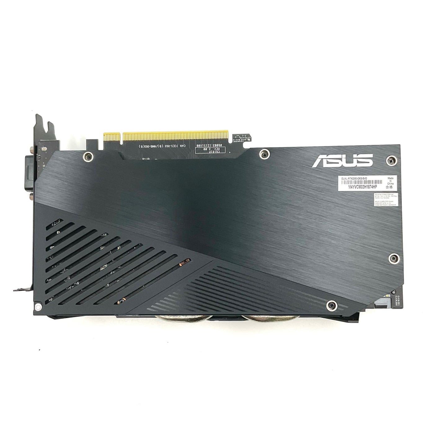 【全額返金保証】【最速発送】ASUS DUAL-RTX2060-O6G-D21S-EVO 動作確認済