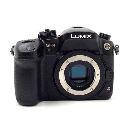 【全額返金保証】【最速発送】Panasonic デジタル一眼 LUMIX DMC-GH4 ボディ ブラック 動作確認済