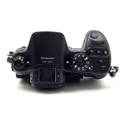 【全額返金保証】【最速発送】Panasonic デジタル一眼 LUMIX DMC-GH4 ボディ ブラック 動作確認済