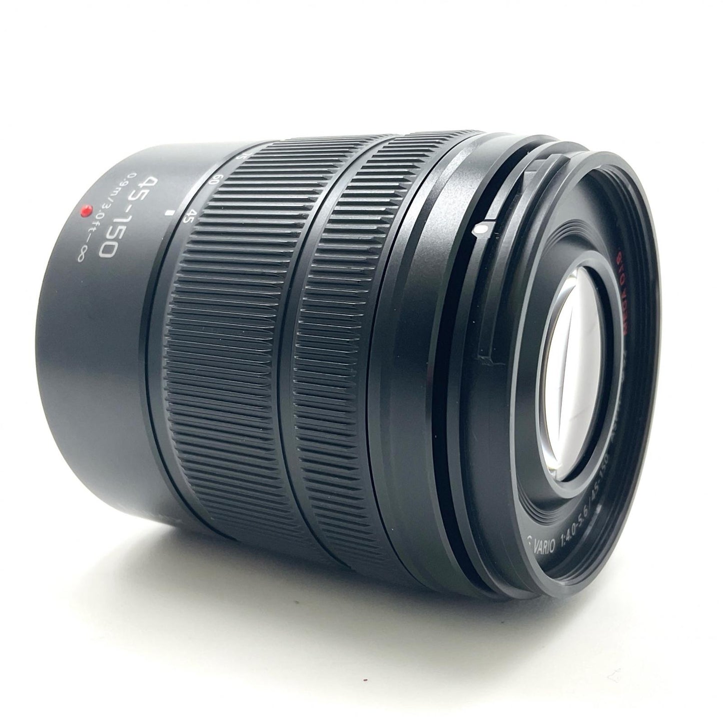 【全額返金保証】【最速発送】Panasonic LUMIX G VARIO 45-150mm/F4.0-5.6 ASPH./MEGA O.I.S. H-FS45150-KA [ブラック] 美品 動作確認済