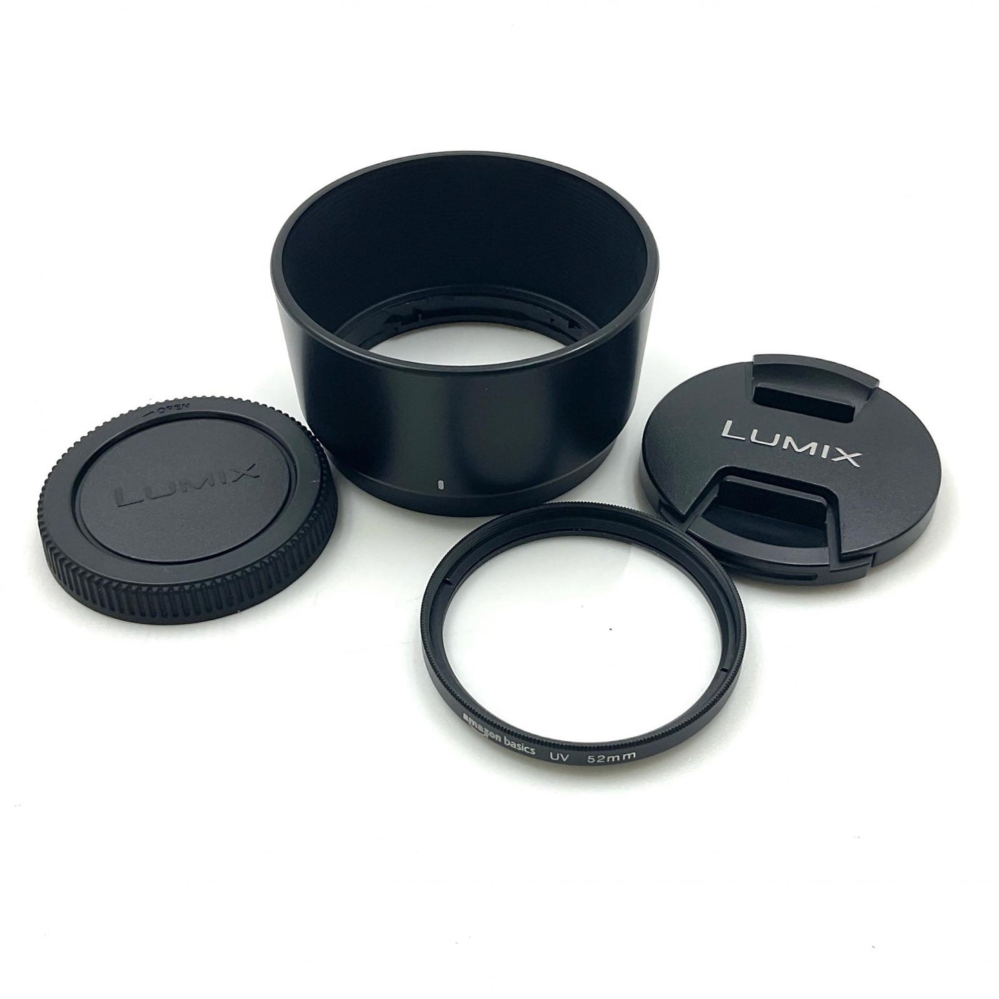 【全額返金保証】【最速発送】Panasonic LUMIX G VARIO 45-150mm/F4.0-5.6 ASPH./MEGA O.I.S. H-FS45150-KA [ブラック] 美品 動作確認済