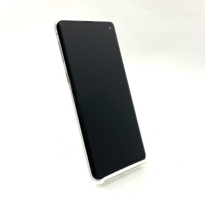 【全額返金保証】【最速発送】SAMSUNG Galaxy S10 128GB プリズムホワイト SIMフリー SM-G973C 動作確認済