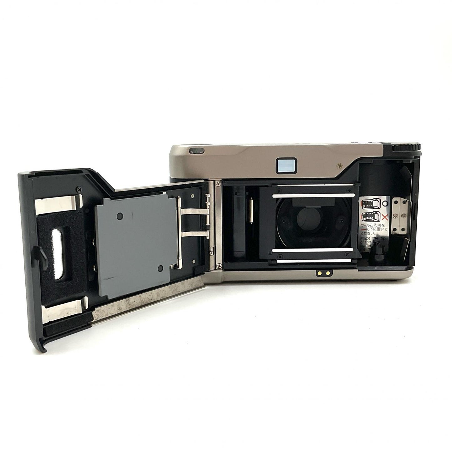 【全額返金保証】【最速発送】CONTAX T2 チタンシルバー 美品 動作確認済