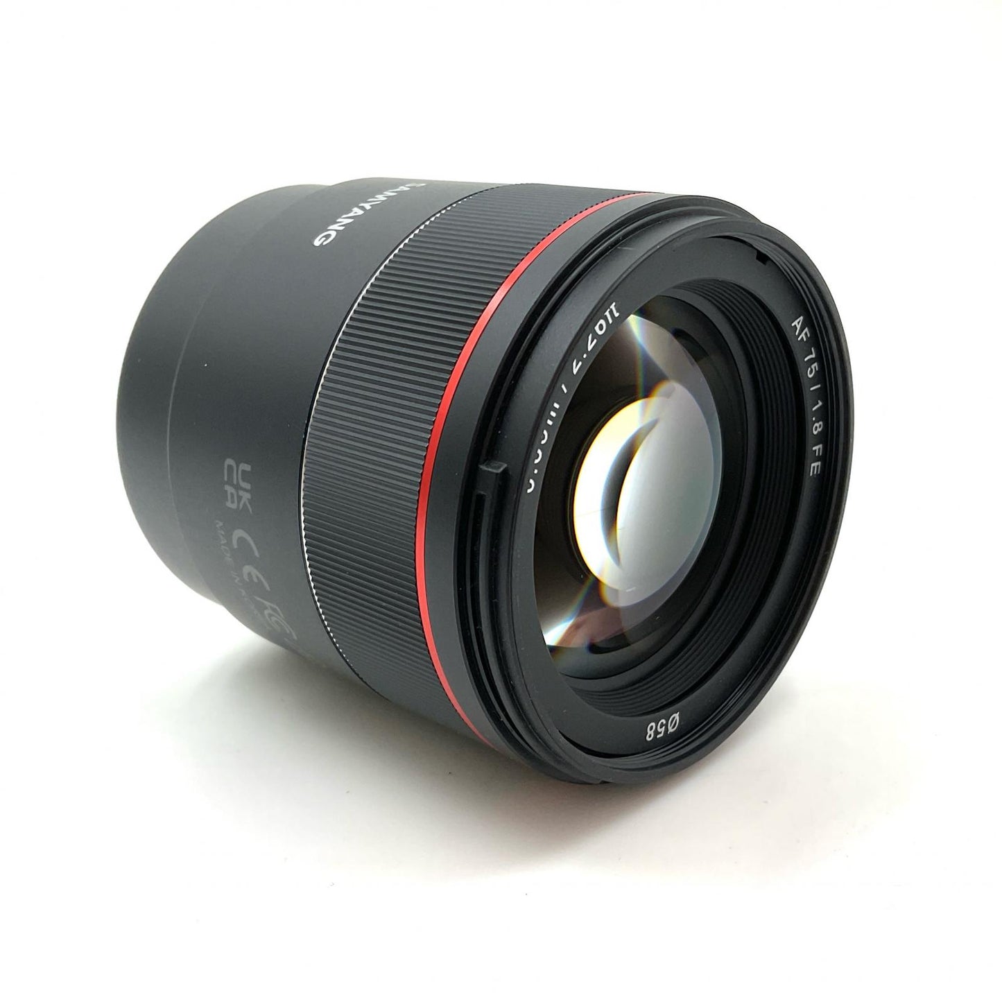 【全額返金保証】【最速発送】SAMYANG AF 75mm F1.8 FE 超美品 動作確認済