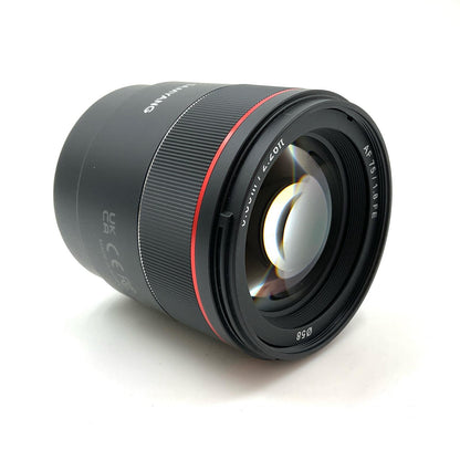 【全額返金保証】【最速発送】SAMYANG AF 75mm F1.8 FE 超美品 動作確認済