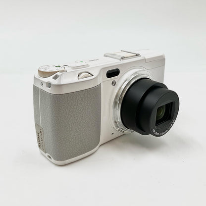 【全額返金保証】【最速発送】RICOH コンパクトデジタルカメラ GR DIGITAL IV ホワイトエディション 美品 動作確認済