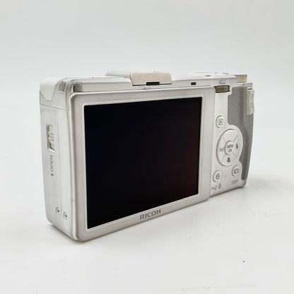 【全額返金保証】【最速発送】RICOH コンパクトデジタルカメラ GR DIGITAL IV ホワイトエディション 美品 動作確認済
