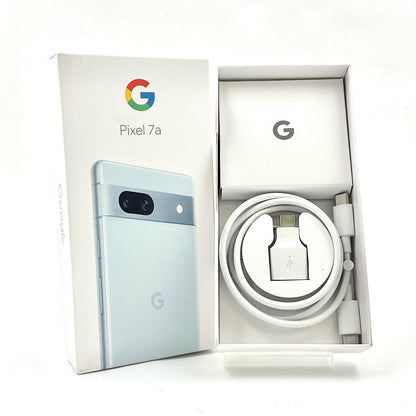 【全額返金保証】【最速発送】Google Pixel 7a 128GB Sea docomo G82U8 白ロム 動作確認済