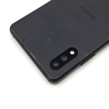 【最速発送】Sony Xperia Ace II 64GB ブラック docomo SO-41B 白ロム【難有】